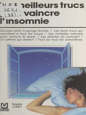 cover image of Les meilleurs trucs pour vaincre l'insomnie